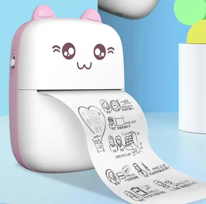 Mini Thermal Pocket Printer – Inkless Bluetooth Portable Printer