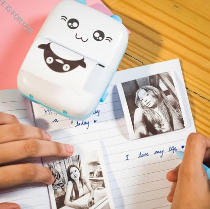 Mini Thermal Pocket Printer – Inkless Bluetooth Portable Printer